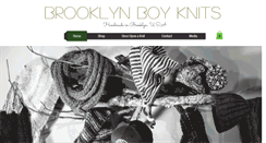 Desktop Screenshot of brooklynboyknits.com